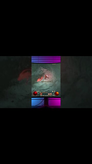 Diablo IV Beta on a LG45GR95QE! See link for full video #gamingsetup #gaming #diablo4