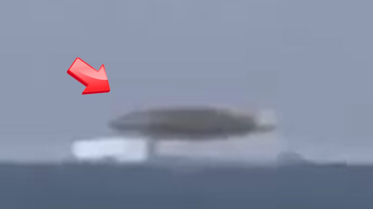 Are saucer-shaped UFOs over the ocean scanning what is going on in the ocean? [Space]