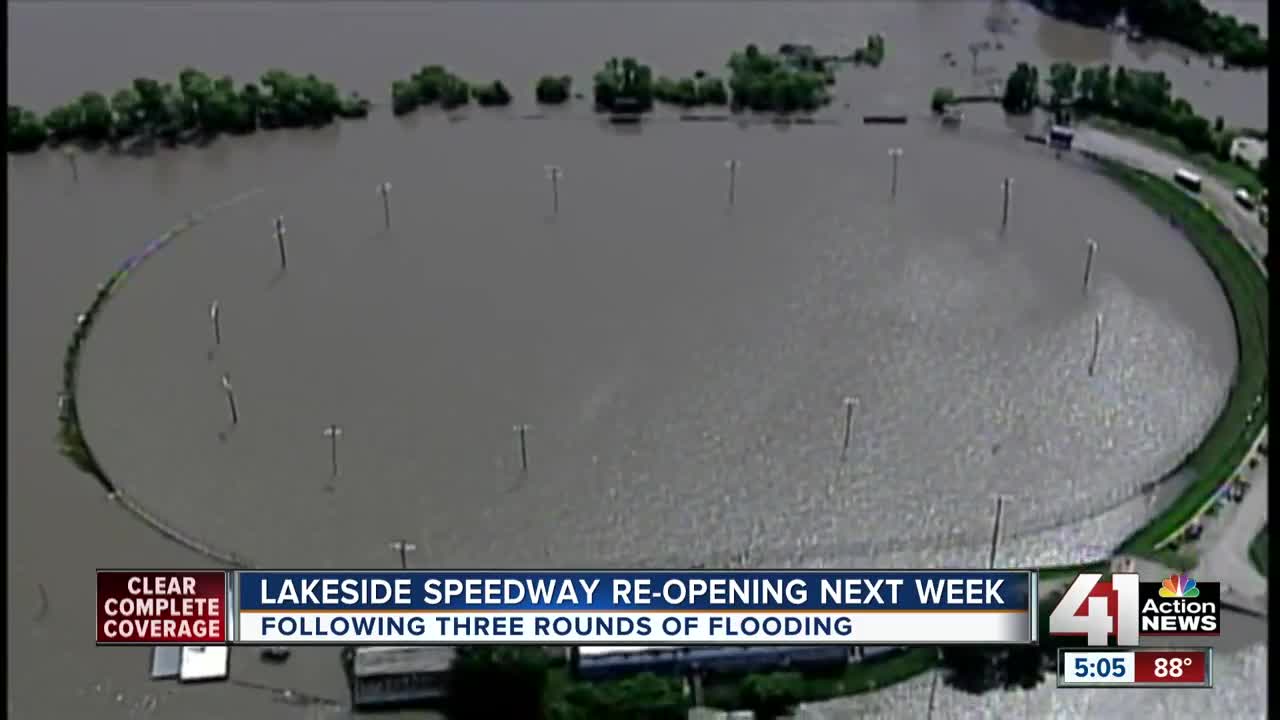 Lakeside Speedway reopening next week