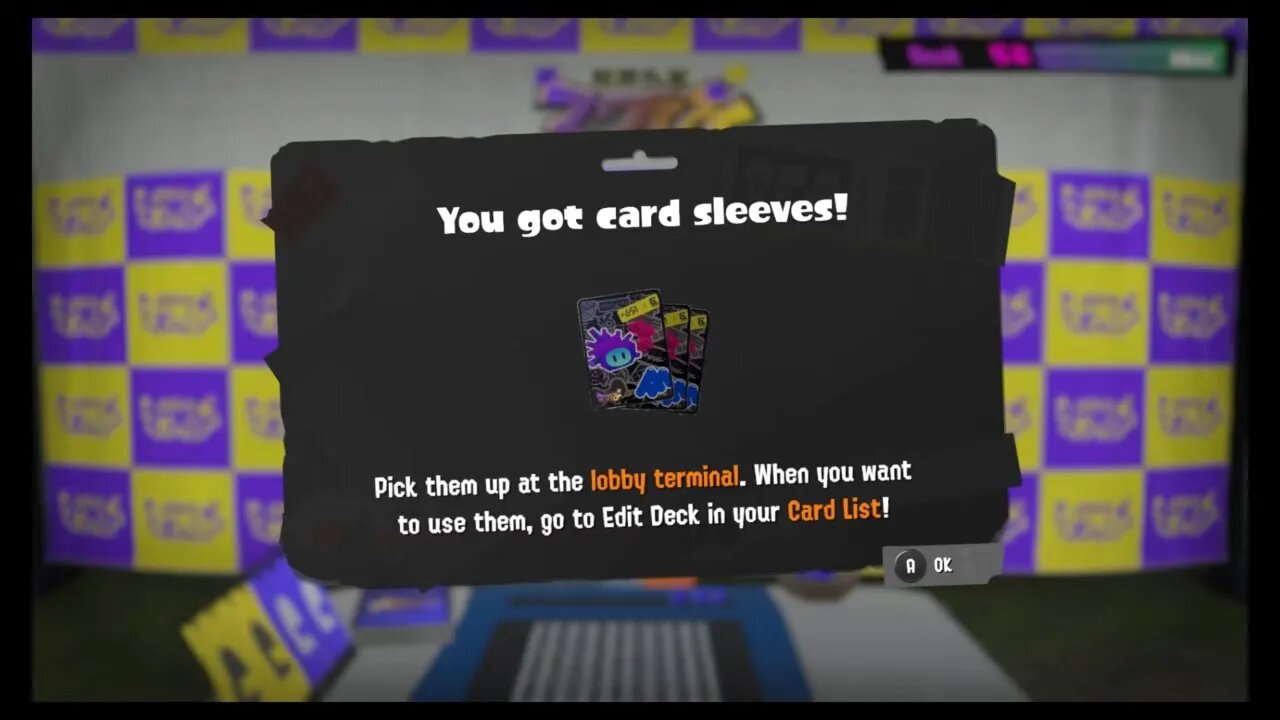 Splatoon 3 - Tableturf Battle - Murch's Card Sleeve