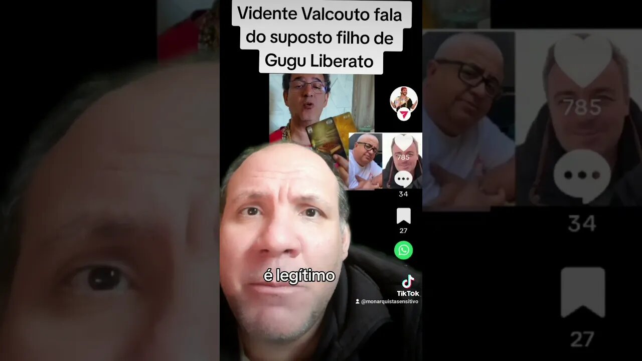 Vidente Valcouto fala do suposto filho de Gugu