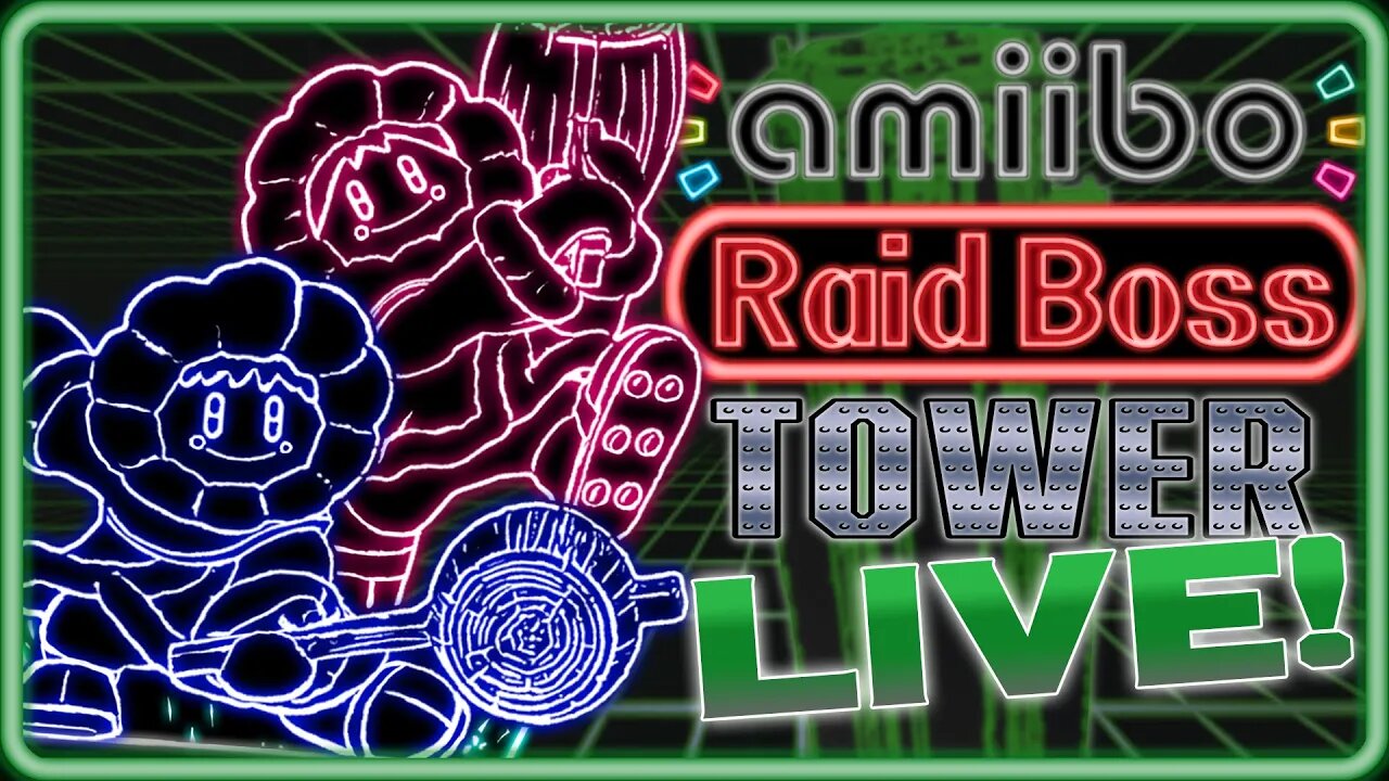 Amiibo trashin' humans... but maybe you're different? amiibo Raid Boss Tower (Splice Stream #1107)