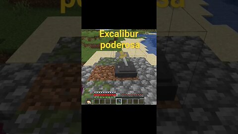 a Excalibur limpou o mal no Minecraft 1.19.4 #minecraft #excalibur