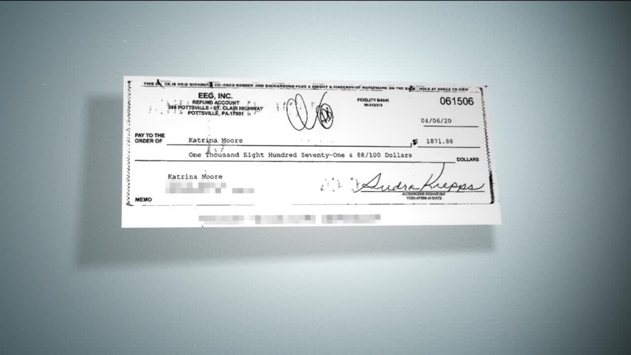 Milwaukee woman reaches out to Call 4 Action saying someone else cashed her $1,800 student loan check