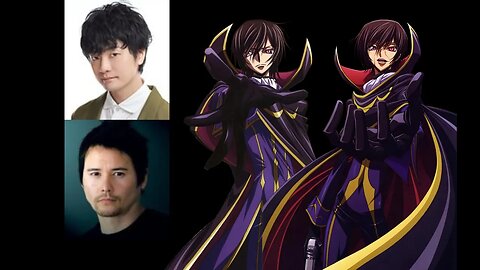 Anime Voice Comparison- Lelouch Lamperouge (Code Geass)