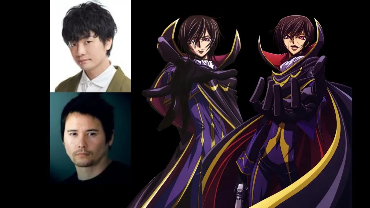 Anime Voice Comparison- Lelouch Lamperouge (Code Geass)