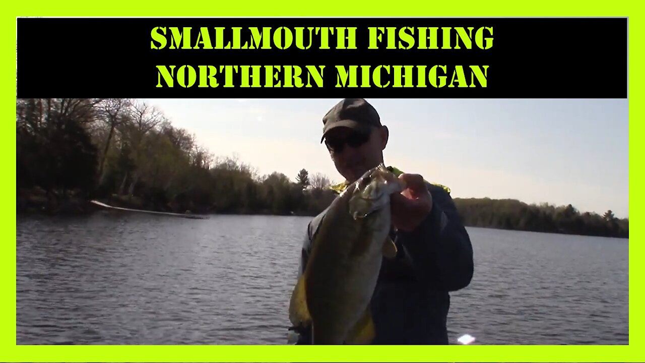 Smallmouth Bass Fishing Northern Michigan On Hidden Gem of a Lake