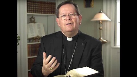 Entrevue Mgr Gérald Cyprien Lacroix - Pâques 2021