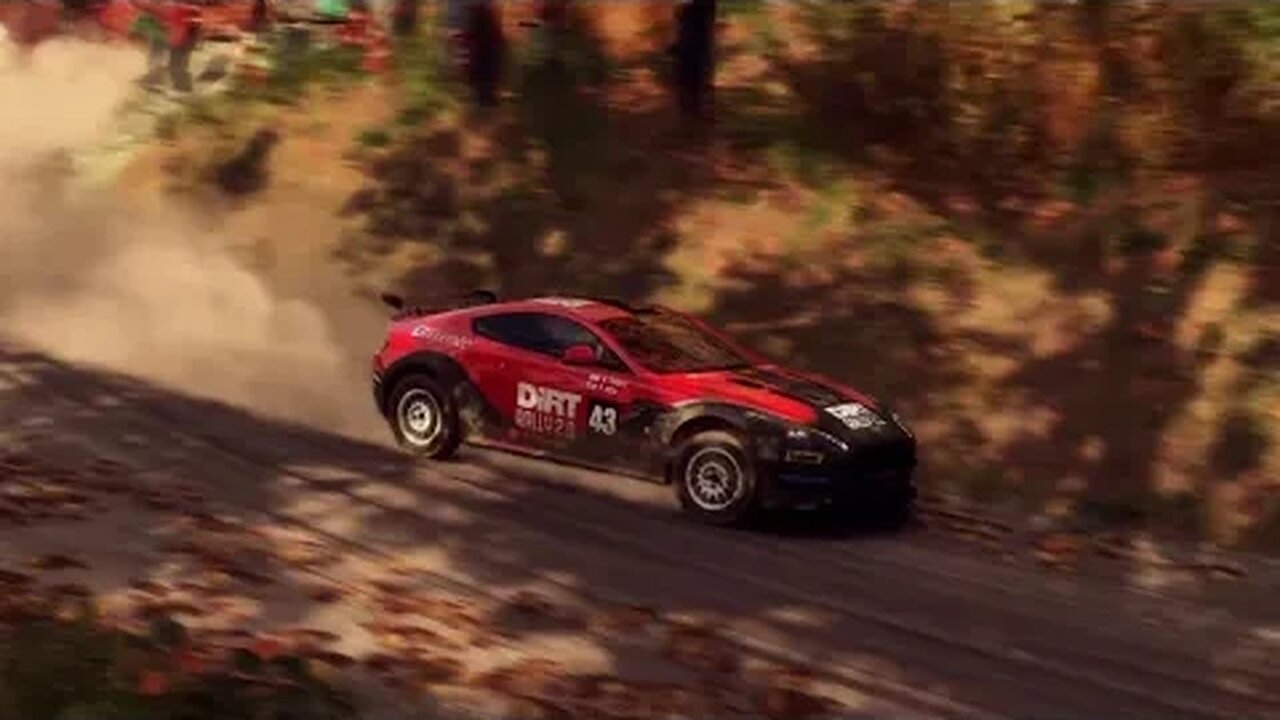 DiRT Rally 2 - Replay - Aston Martin V8 Vantage GT4 at North Fork Pass Reverse