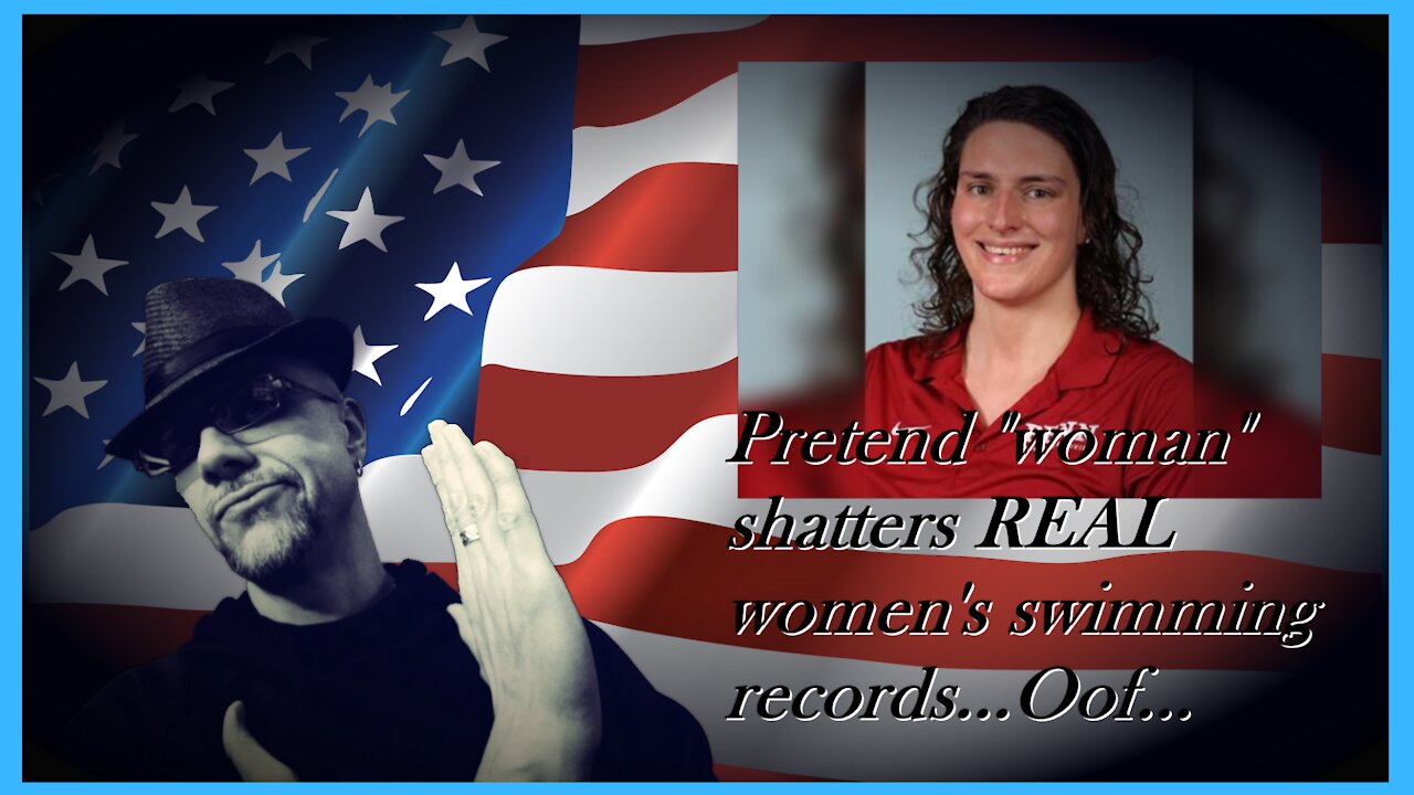 WN..."FAUX" WOMAN BREAKS COLLEGE SWIMMING RECORDS...