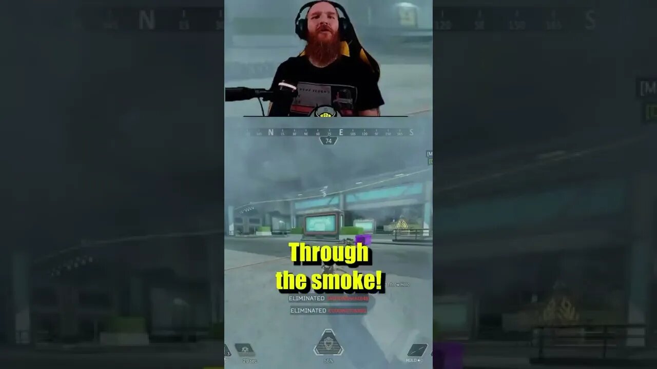 Apex Legends - Even the smoke can't stop me #shorts