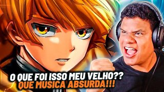 ZENITSU (Kimetsu no Yaiba) | "Like a Thunder" | Henrique Mendonça | React Anime Pro