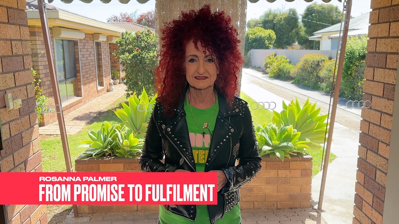 "From Promise to Fulfilment" - Rosanna Palmer, Creative (2023)