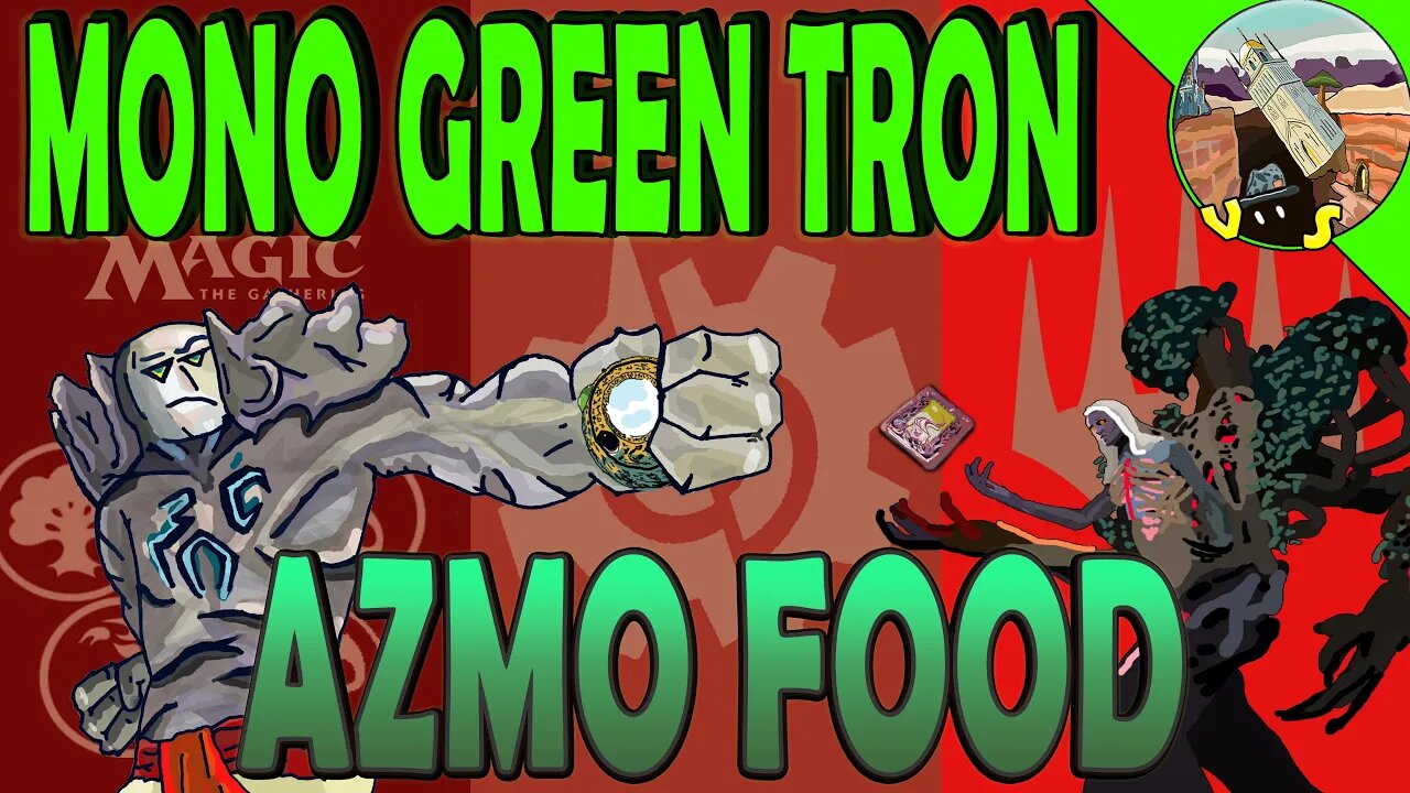 Mono Green Tron VS Gruul Azmo Food｜Now with Wrenn and Six ｜Magic The Gathering Online Modern League Match