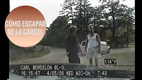 Cómo un preso fugado convenció a un policía de que era otra persona