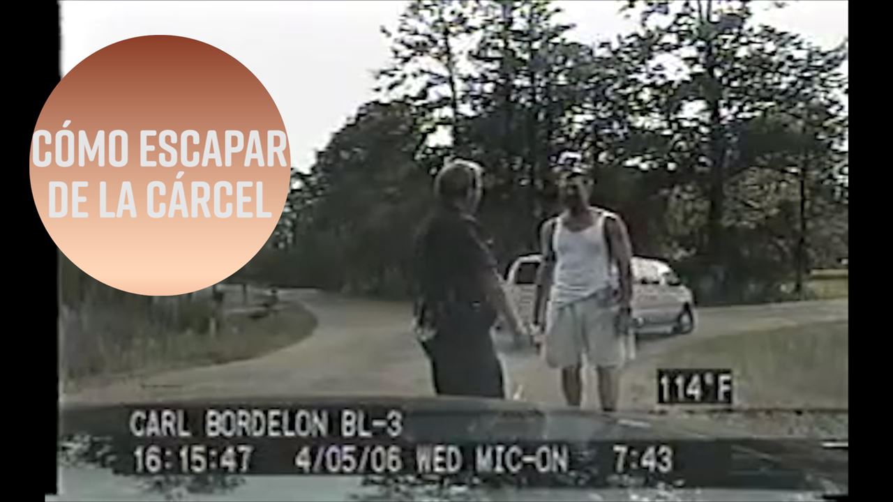 Cómo un preso fugado convenció a un policía de que era otra persona