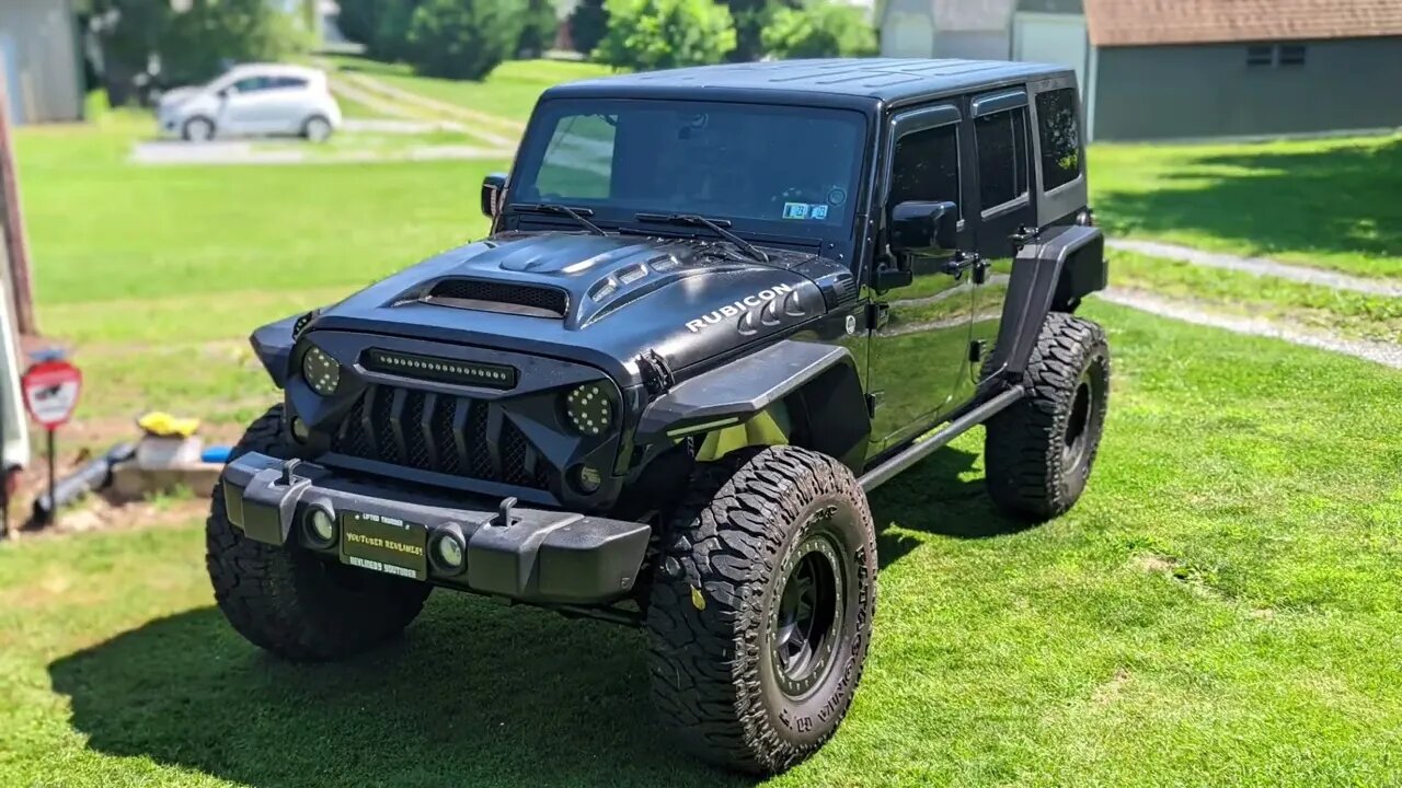 Revline89's Lifted Thunder Jeep Wrangler Build - Newest Mods - Slideshow