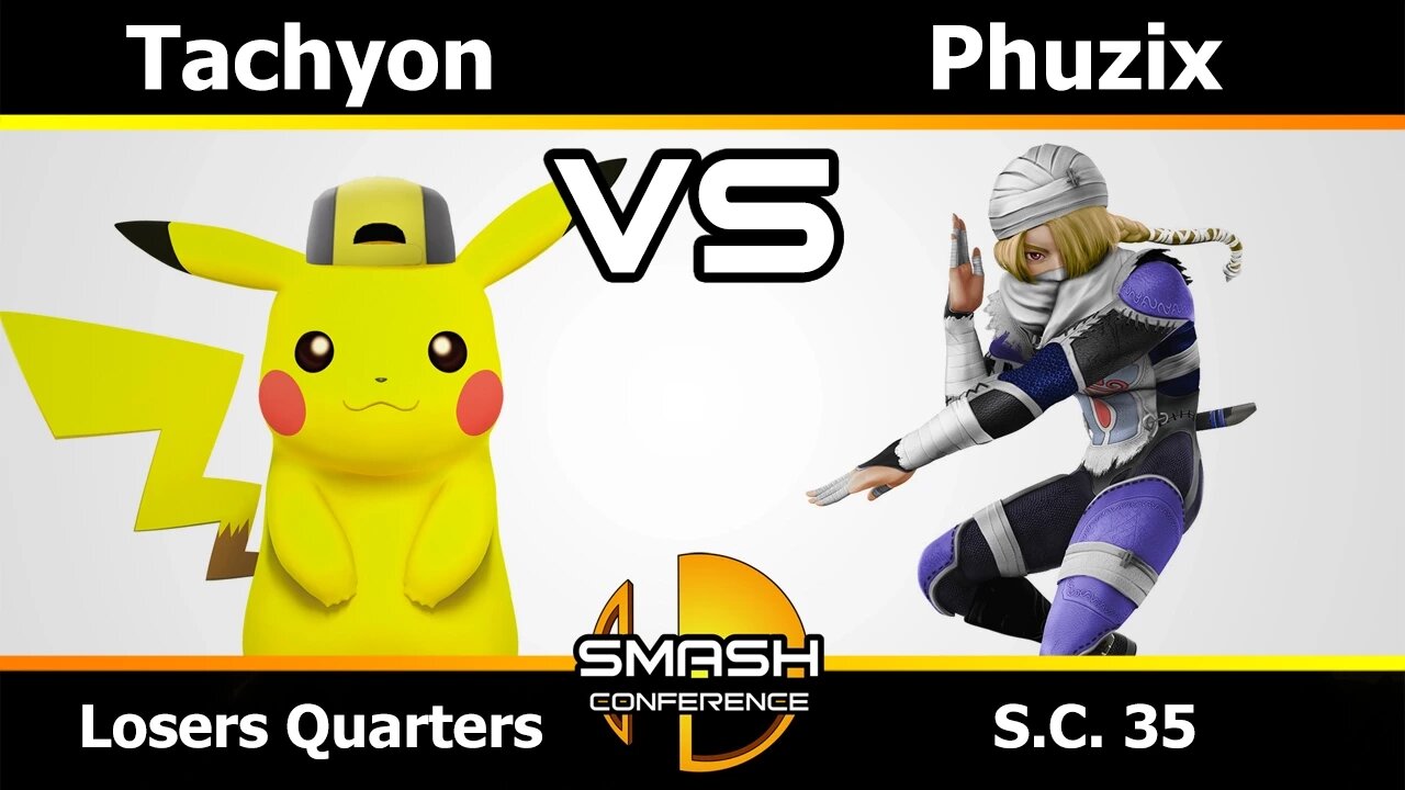 SC35: Tachyon(Pikachu) Vs STVG|Phuzix(Sheik) Losers Quarters