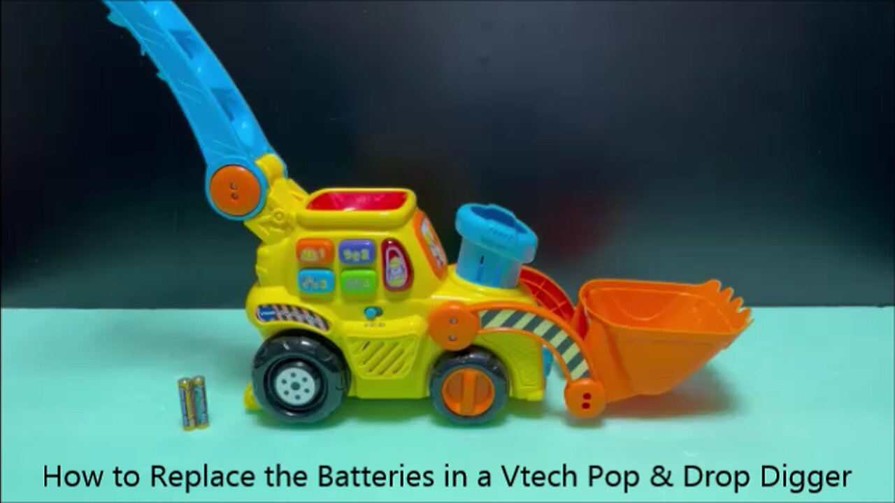 How to Replace the Batteries in a Vtech Drop & Pop Digger