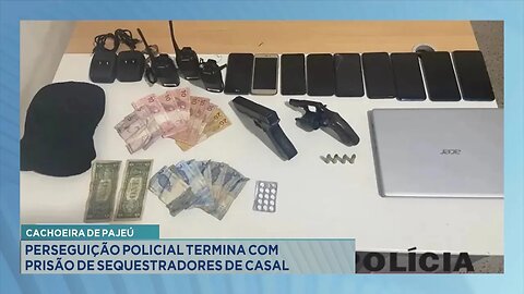 Cachoeira de Pajeú: Perseguição Policial Termina com Prisão de Sequestradores de Casal.