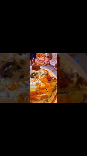 Arabic Big Platter! 😋#UpFoodReview #ytshorts #shorts #Food #Streetfood