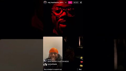 RAY J IG LIVE: Ray J Joined On Live By Keyshia Cole & Chat It Up (11-01-23)