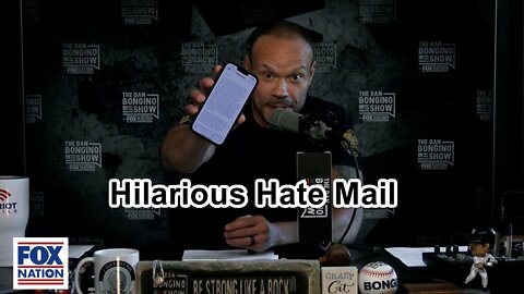 Bongino Reads Hilarious Hate Mail Live On Radio Show