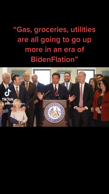 Ron DeSantis unloads on “BidenFlation”