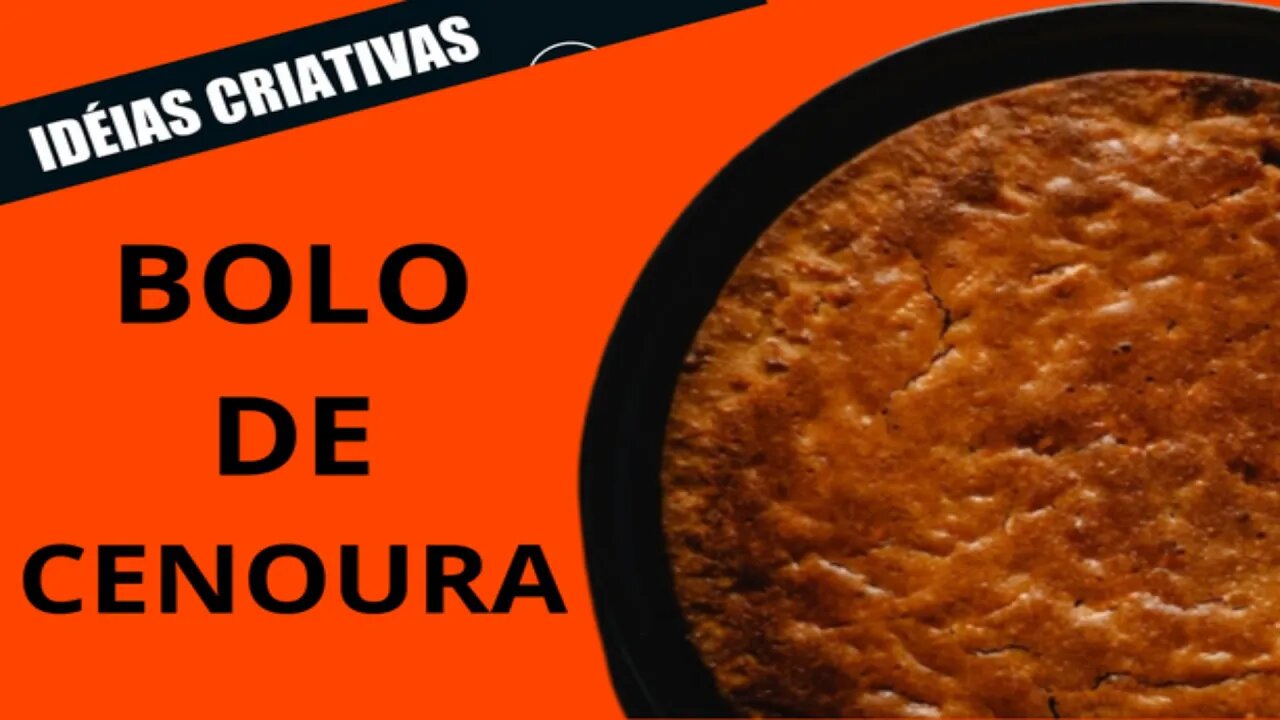 Bolo de cenoura