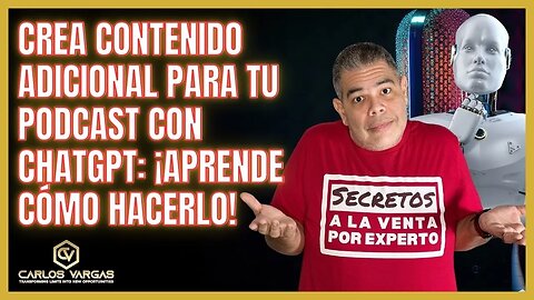 Crea contenido adicional para tu podcast con ChatGPT: ¡Aprende cómo hacerlo!