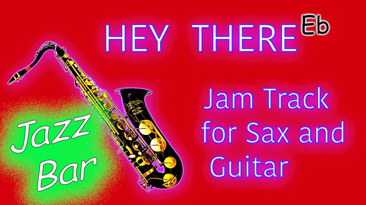 424 COOL JAZZ FUSION Backing Track in Eb for SAX and GUITAR