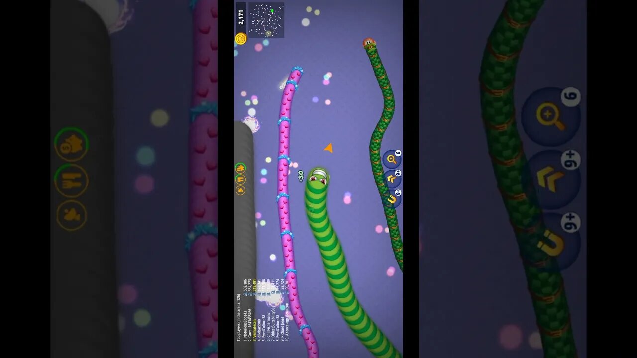 Shorts CASUAL AZUR GAMES Worms Zone .io - Hungry Snake 53-130