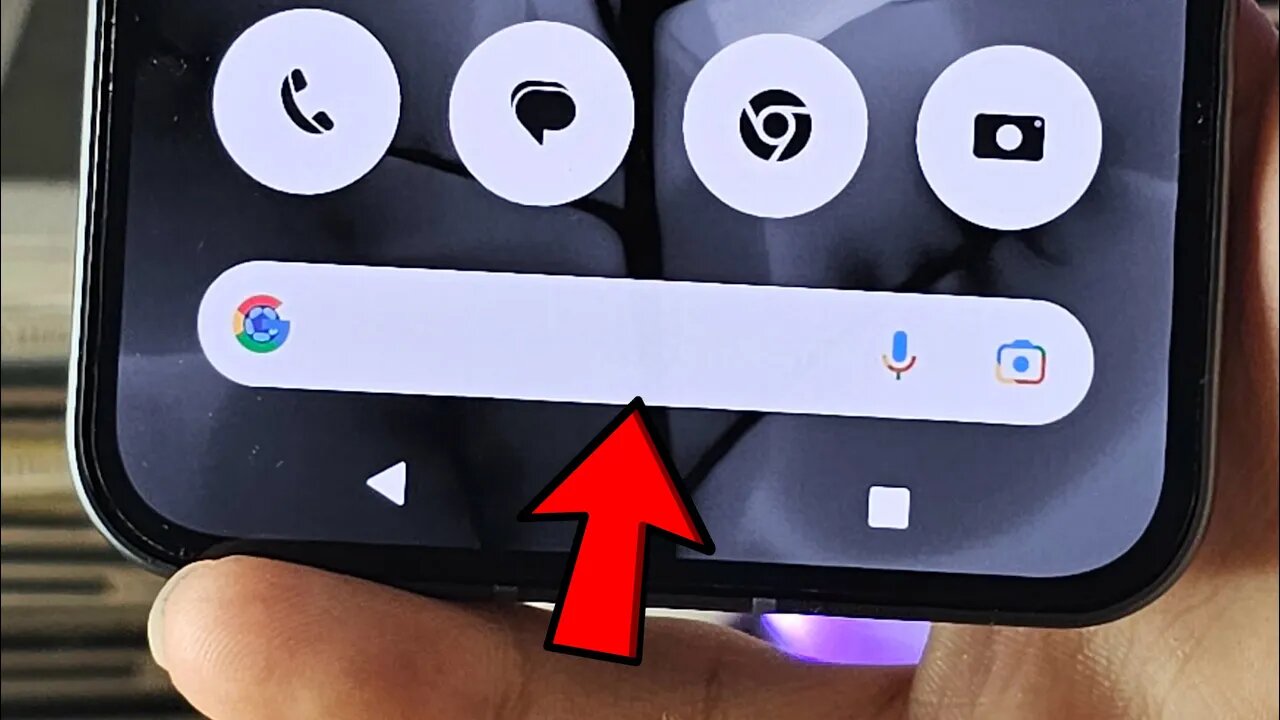 ANY Nothing Phone How To Remove Google Search Bar on Home Screen!