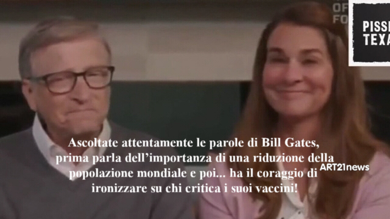 Bill Gates prima parla dell’importanza di una riduzione della popolazione mondiale e poi...