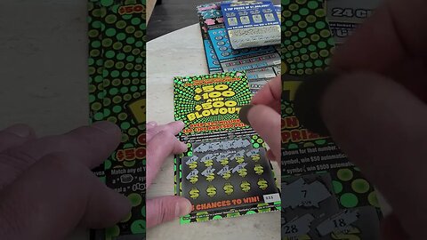 WINNING Risky Scratch Off Lottery Ticket!!