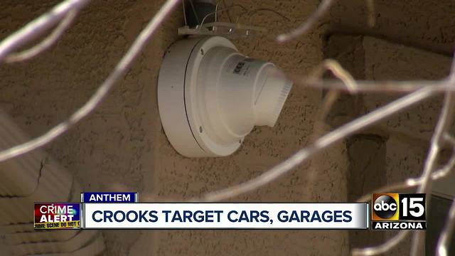 Thieves targeting cars in Anthem community