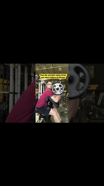 Pare de cometer estes erros no seu treino de bíceps #shorts #musculação