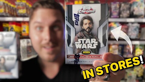 2023 TOPPS Star Wars: Chrome Blaster Box *IN STORES!*