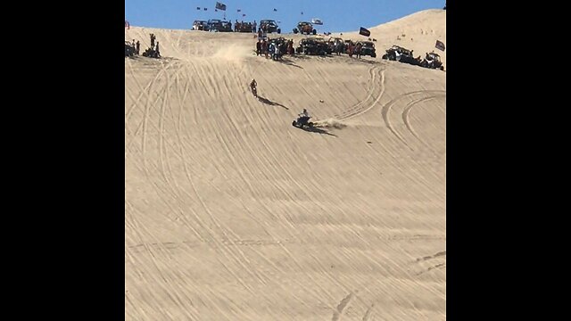 This Motocross Bikes Almost Had An Accident On The Tracks