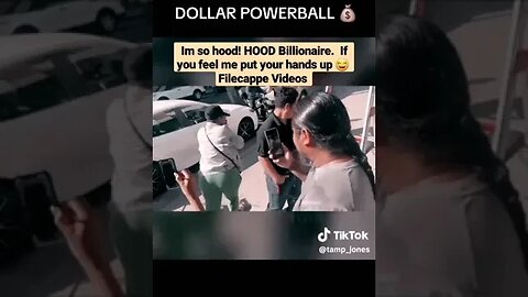 Confused hood PowerBall Billionaire winner screams where da body guards at? lol