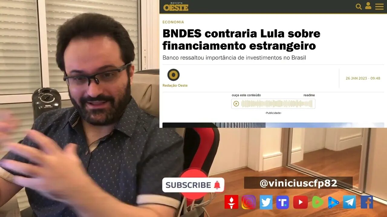 EXCELENTE! BNDES contraria Lula sobre financiamento de obras em países vizinhos