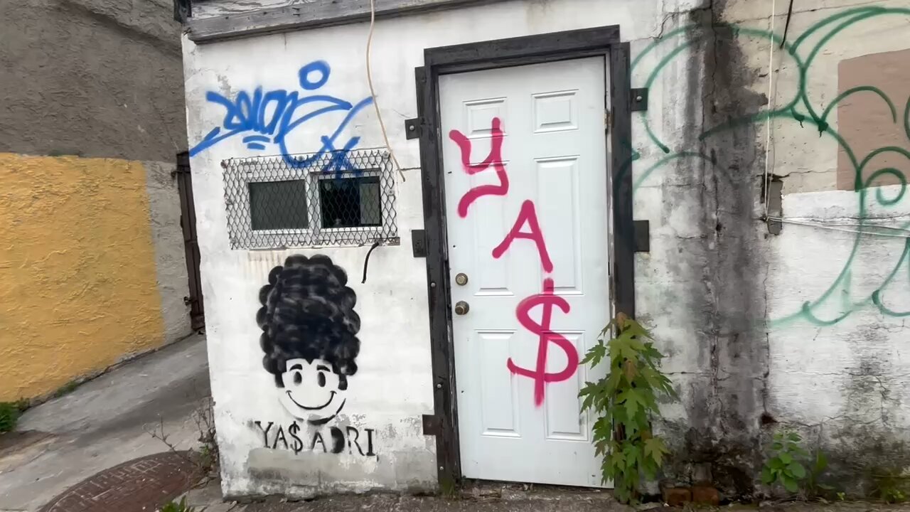 YA$ ADRI Baltimore Street Art