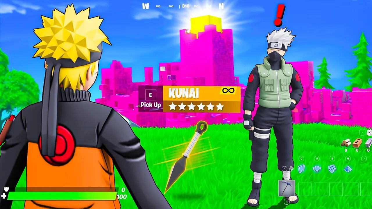 I Pretended To Be Naruto EARLY - Fortnite