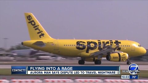 Aurora man says Spirit Airlines forced him to drive home from L.A.