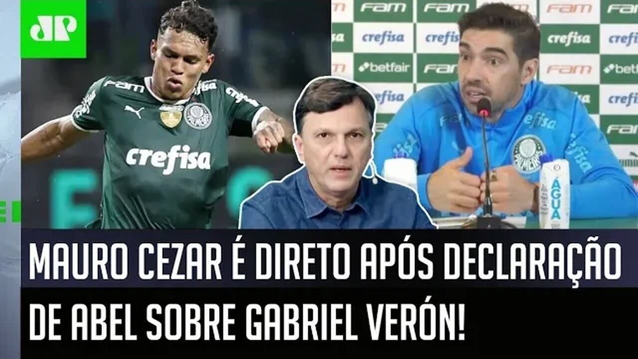 "Esse TIPO de DECLARAÇÃO ME INCOMODA!" Mauro Cezar É DIRETO após fala de Abel sobre Verón!