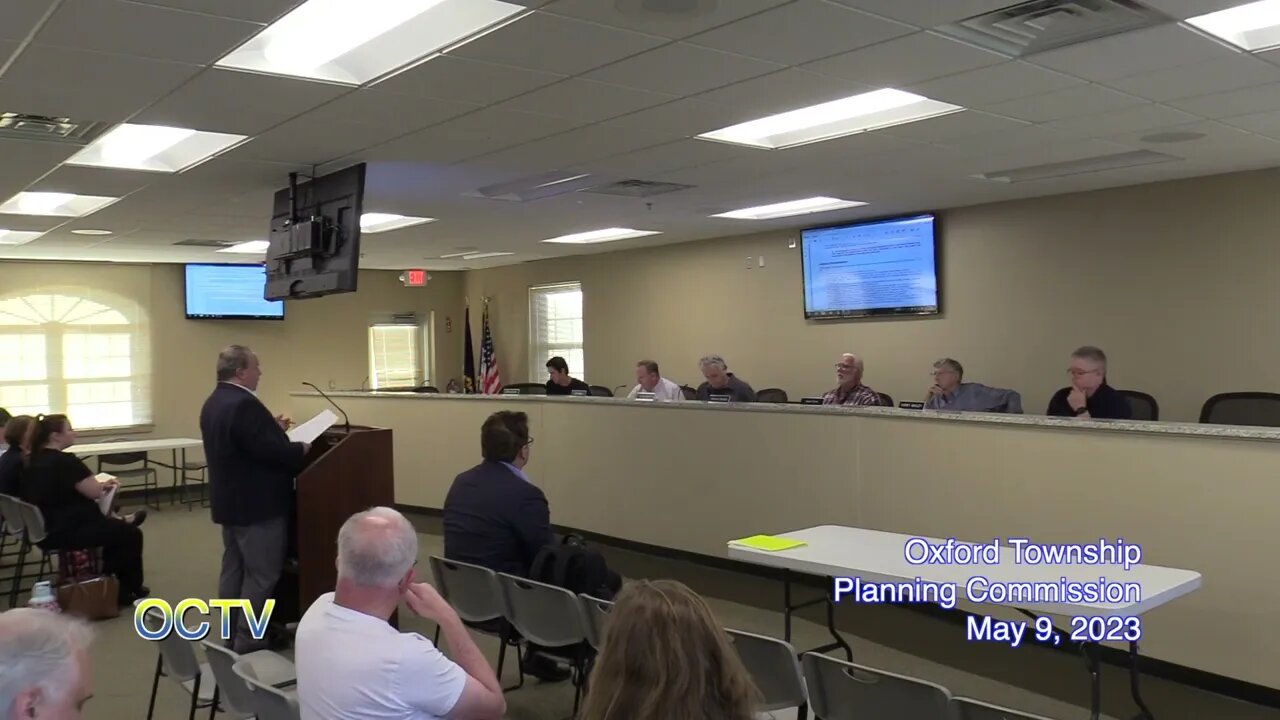 Oxford Township Planning Commission: 5-11-23