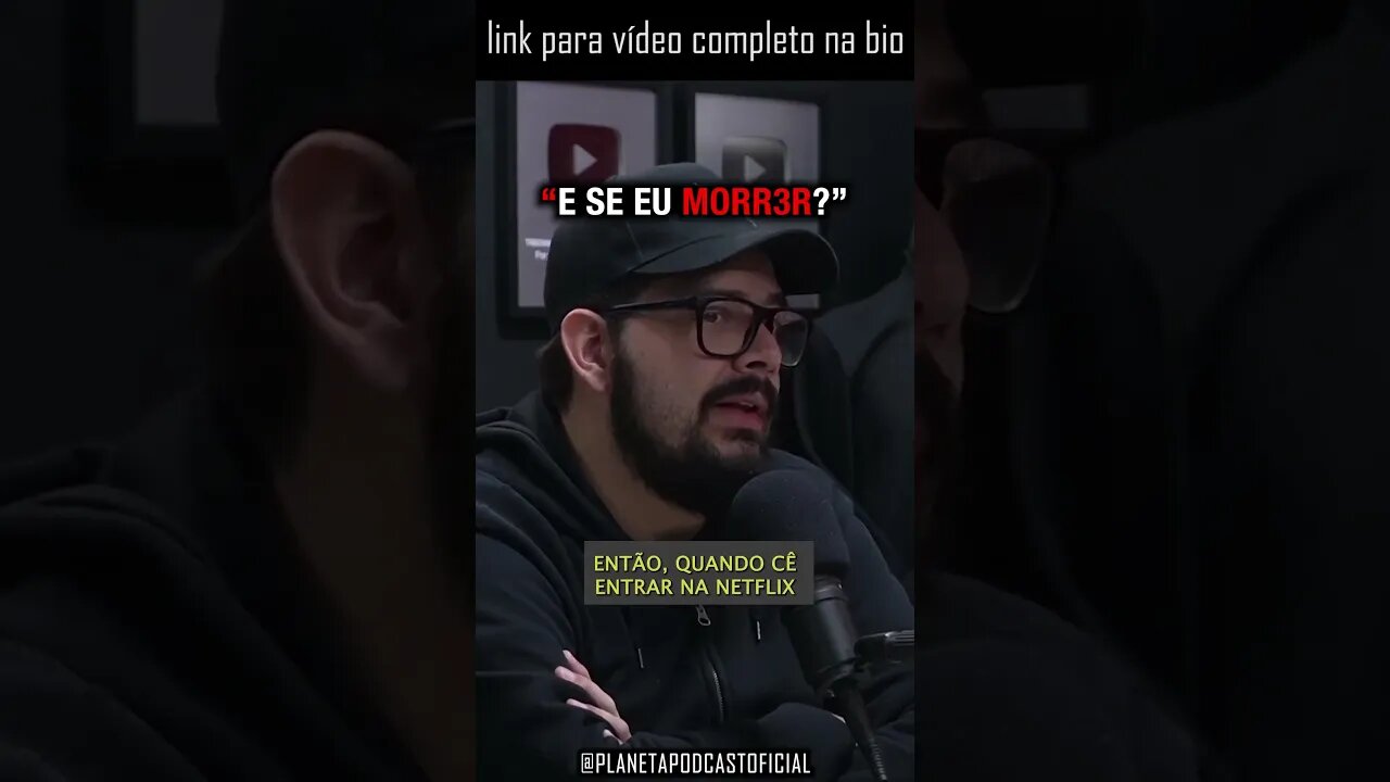 “EU VOU M0RR3R PRA QUEM?” com Rodrigo Fernandes Jacaré Banguela | Planeta Podcast #shorts