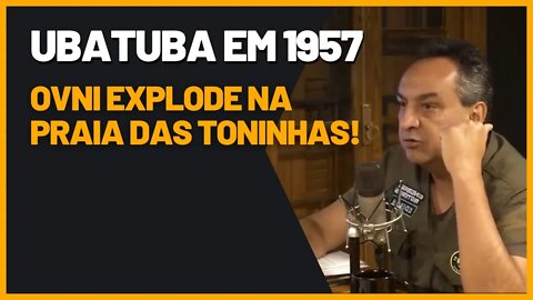 OVNI explode na Praia das Toninhas! @Ovni BR 👽