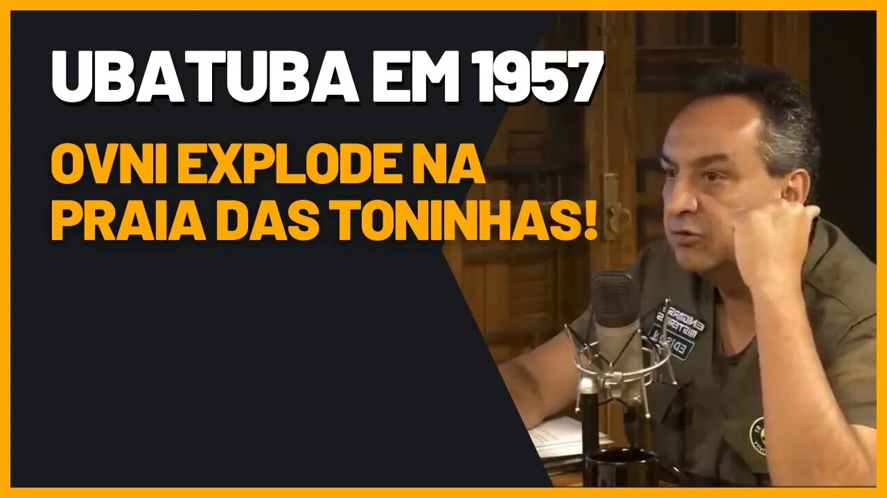 OVNI explode na Praia das Toninhas! @Ovni BR 👽