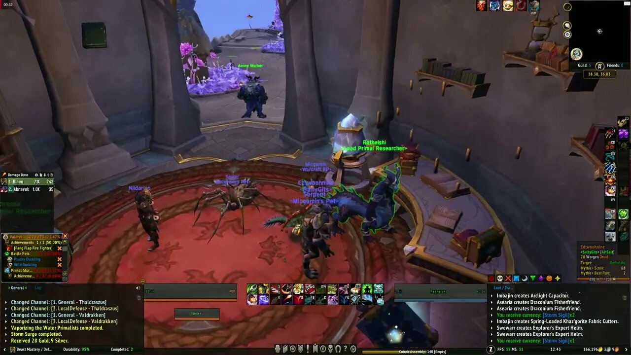 World of Warcraft Dragonflight Storm Surge